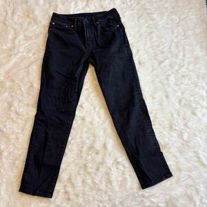American Eagle Outfitters Black Airflex + Athletic Fit Denim Jeans Mens 29 x 30
